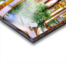 Golden Buddhas Acrylic print