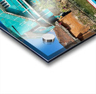 Colourful Boat on the Water Acrylic print