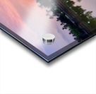 Purple Reflection on the Lake Acrylic print