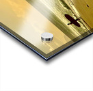 Surfer on the Beach at Sunset Acrylic print