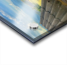 Rice Fields Village Acrylic print