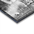 BW Bag Stacks Acrylic print