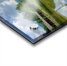 Farm Reflection on the Lake Acrylic print