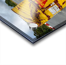 Yellow Barrell on the Road Acrylic print