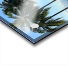 Let s Chill Under the Palm Trees Acrylic print