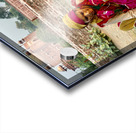 Lady working the Ground Acrylic print