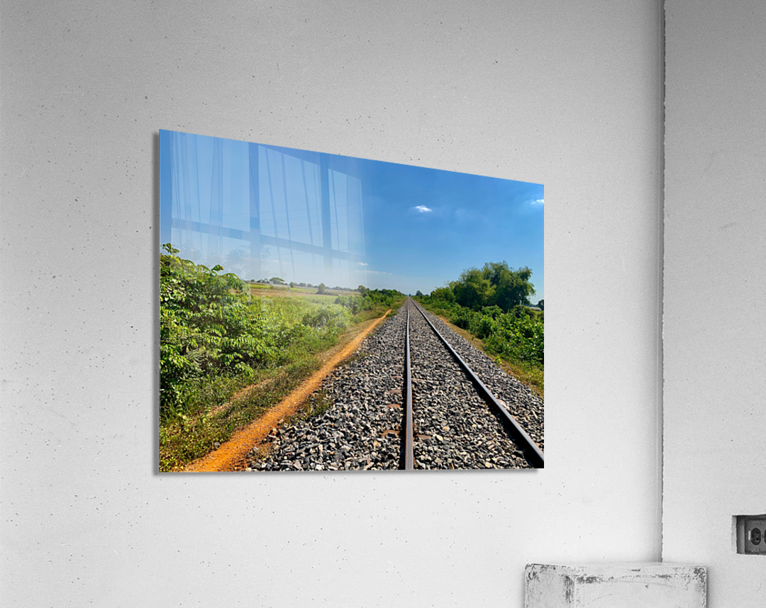On the track Acrylic Print