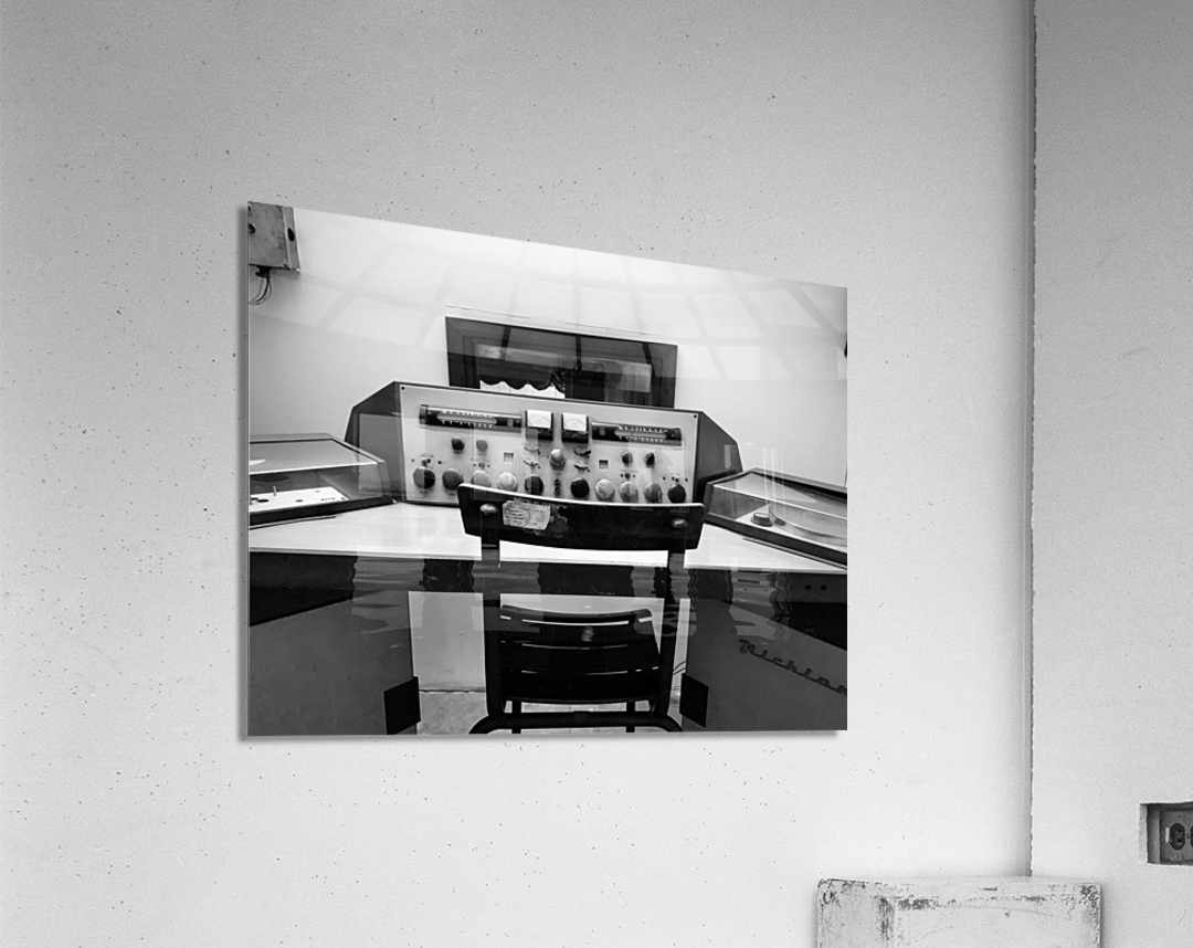 BW Control Station Acrylic Print
