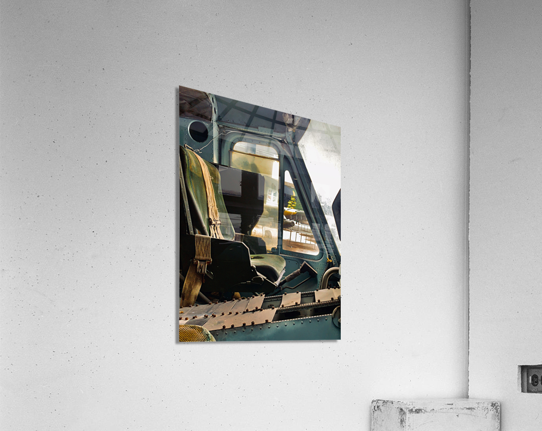 Inside the Helicopter Acrylic Print
