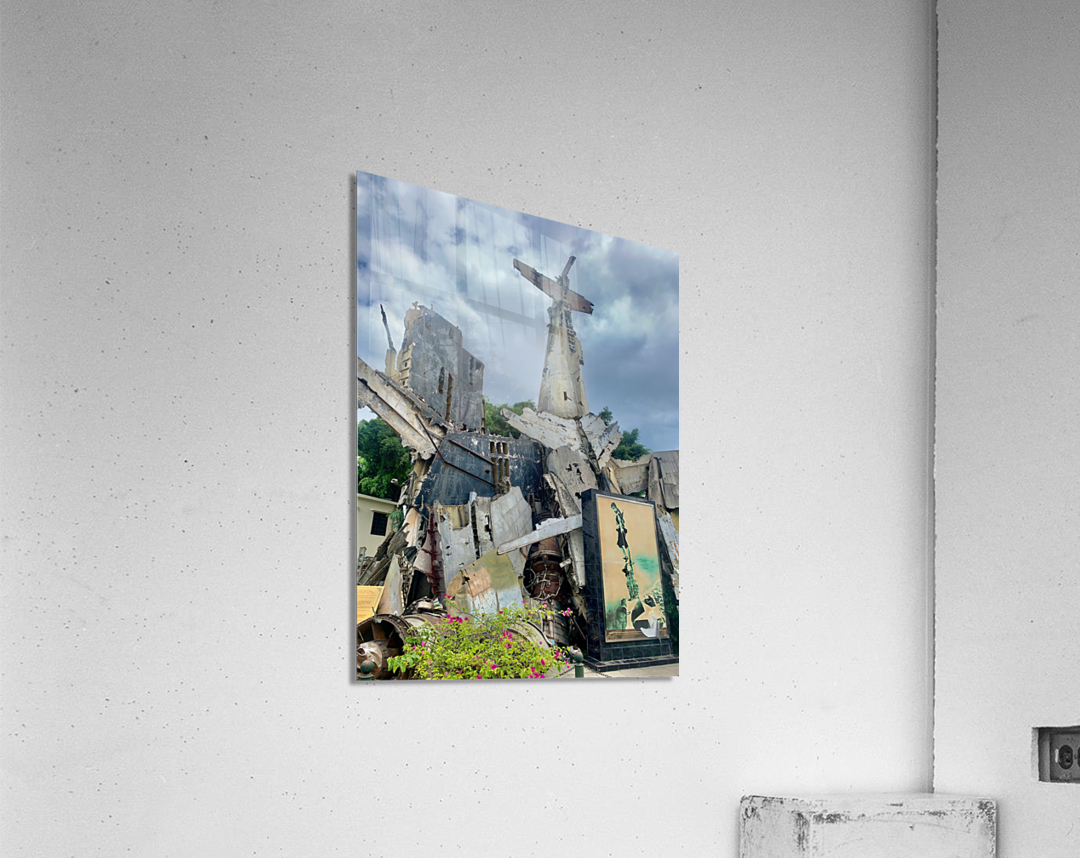 Plane Crash Debris Acrylic Print