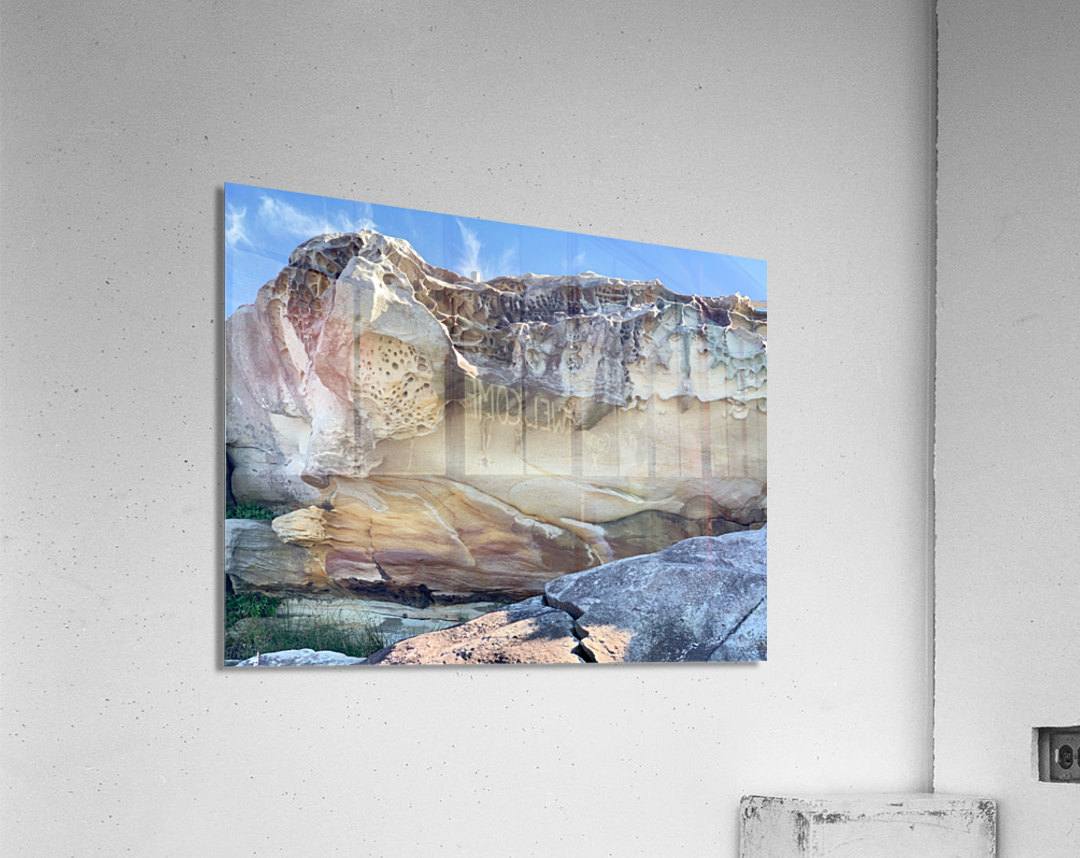 Special Rock Art Acrylic Print