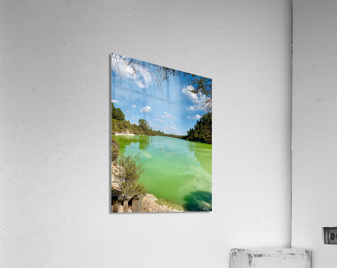 Green Lake Acrylic Print