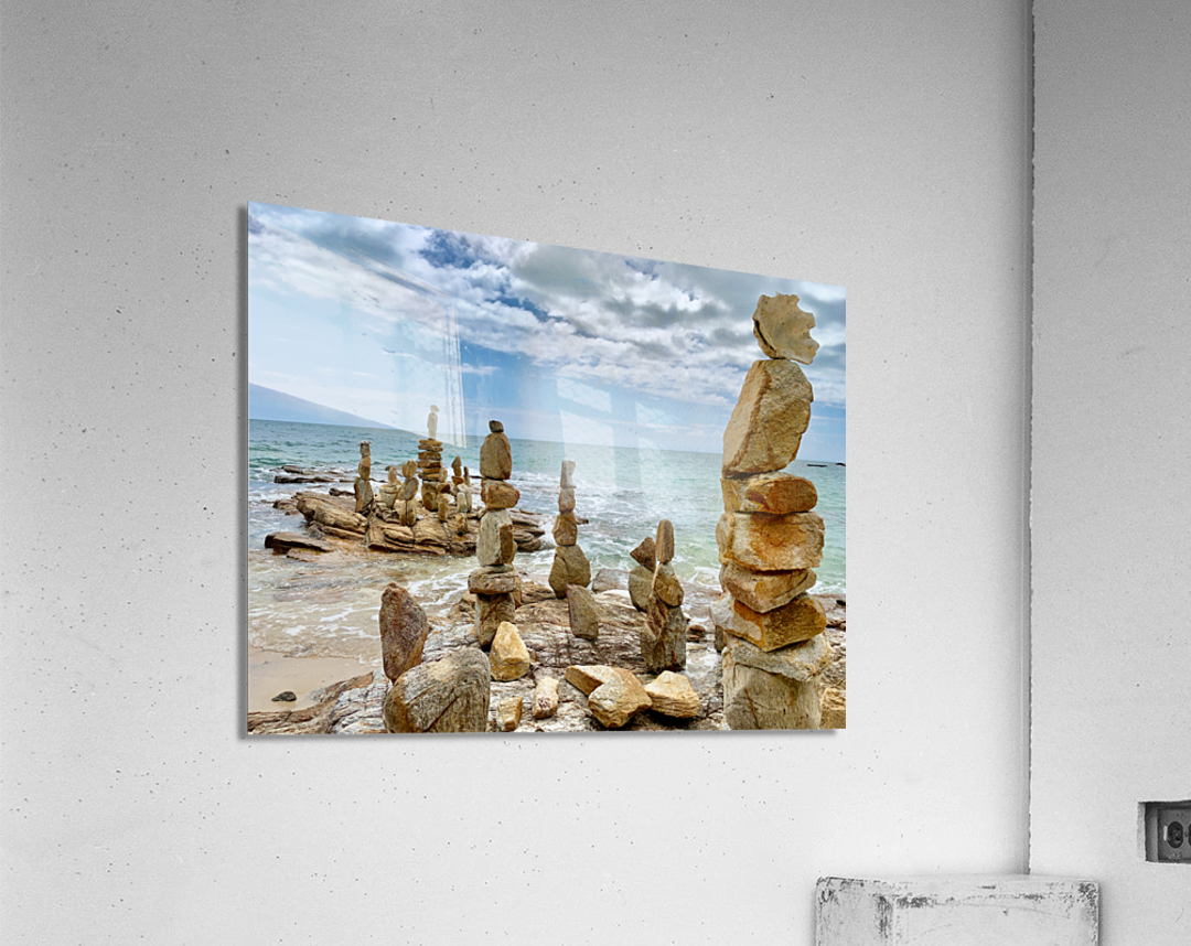 Rock Balancing 1 Acrylic Print