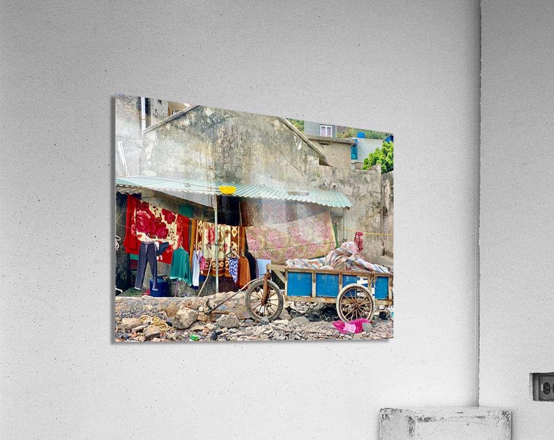 Waiting for the Laundry to Dry Acrylic Print