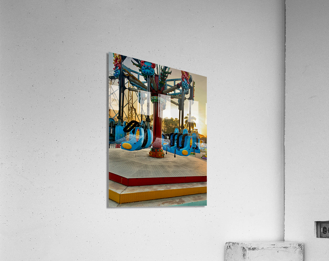 Rides at Sunset Acrylic Print