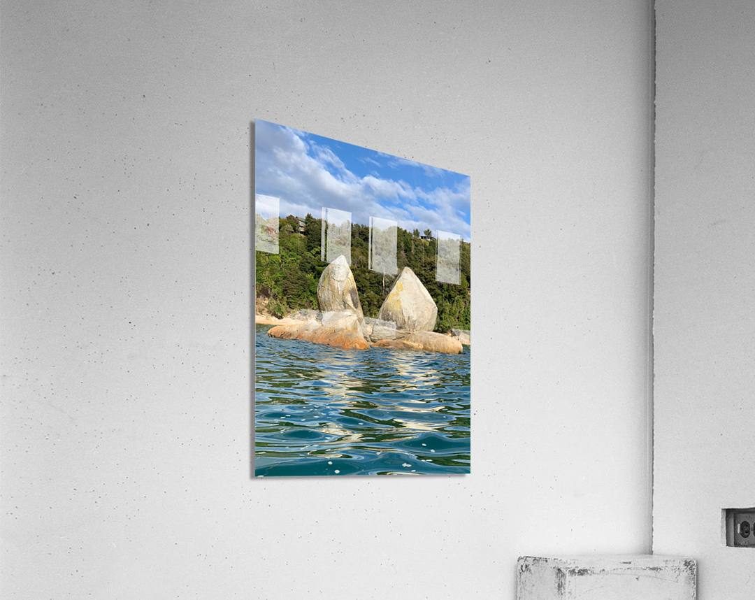 Split Apple Rock New Zealand 1 Acrylic Print