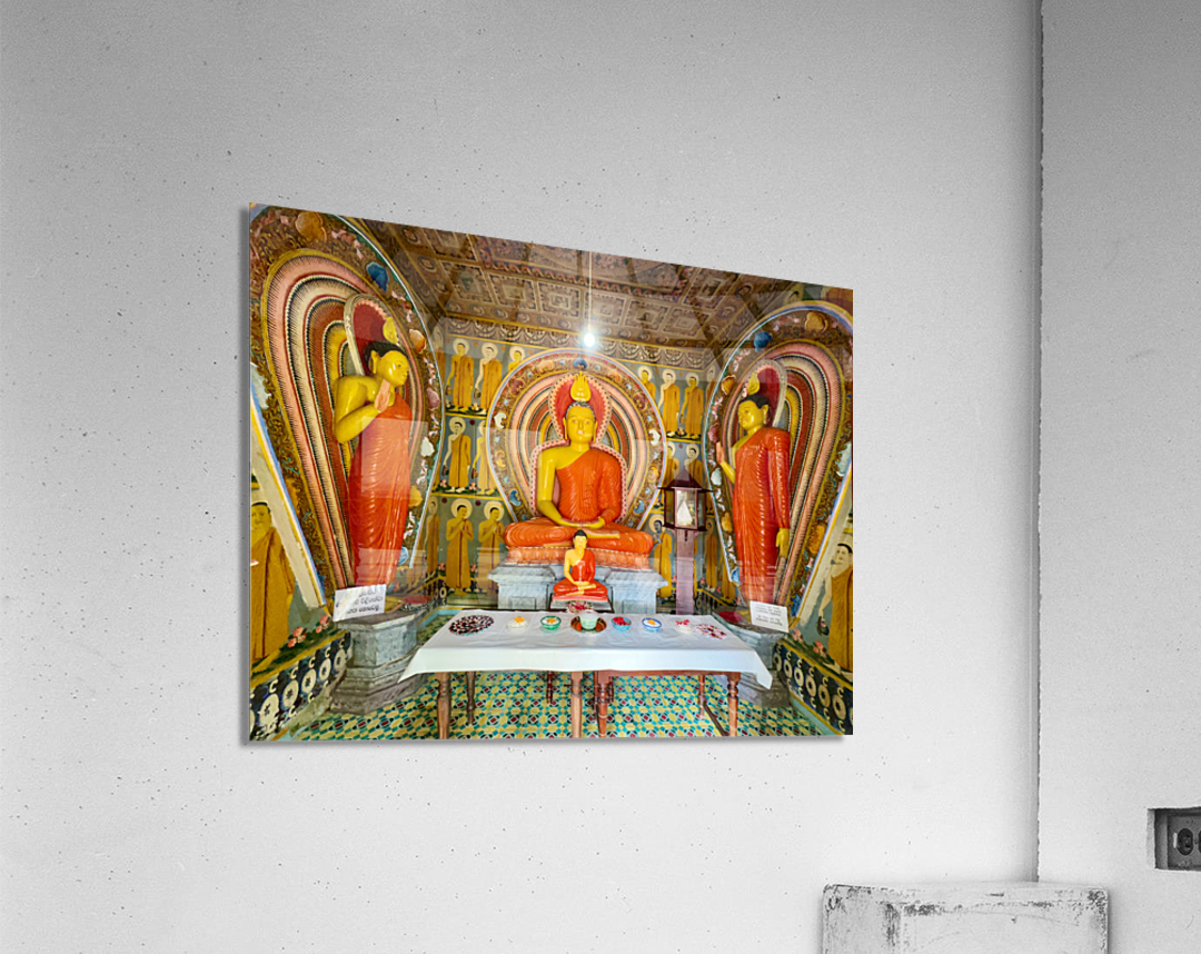 Buddhas at the Table Acrylic Print