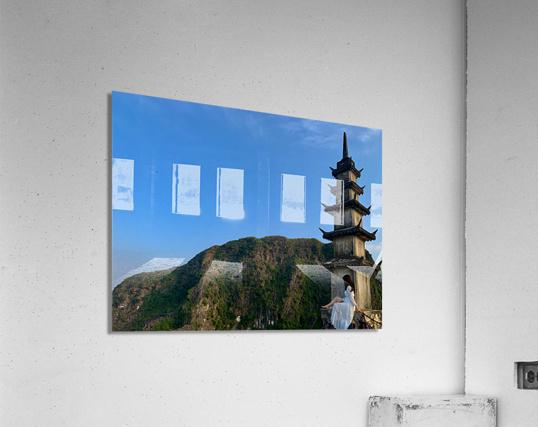 The Tower Lady Acrylic Print