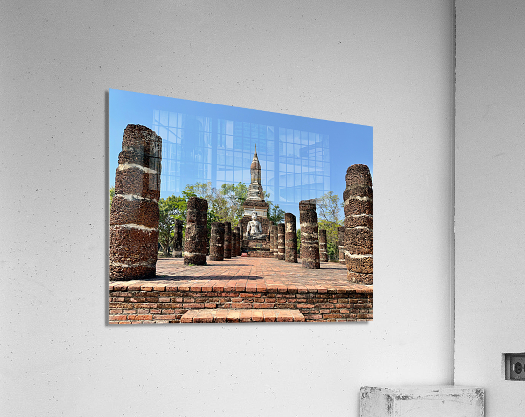 Wat Sa Si Temple 2 Acrylic Print