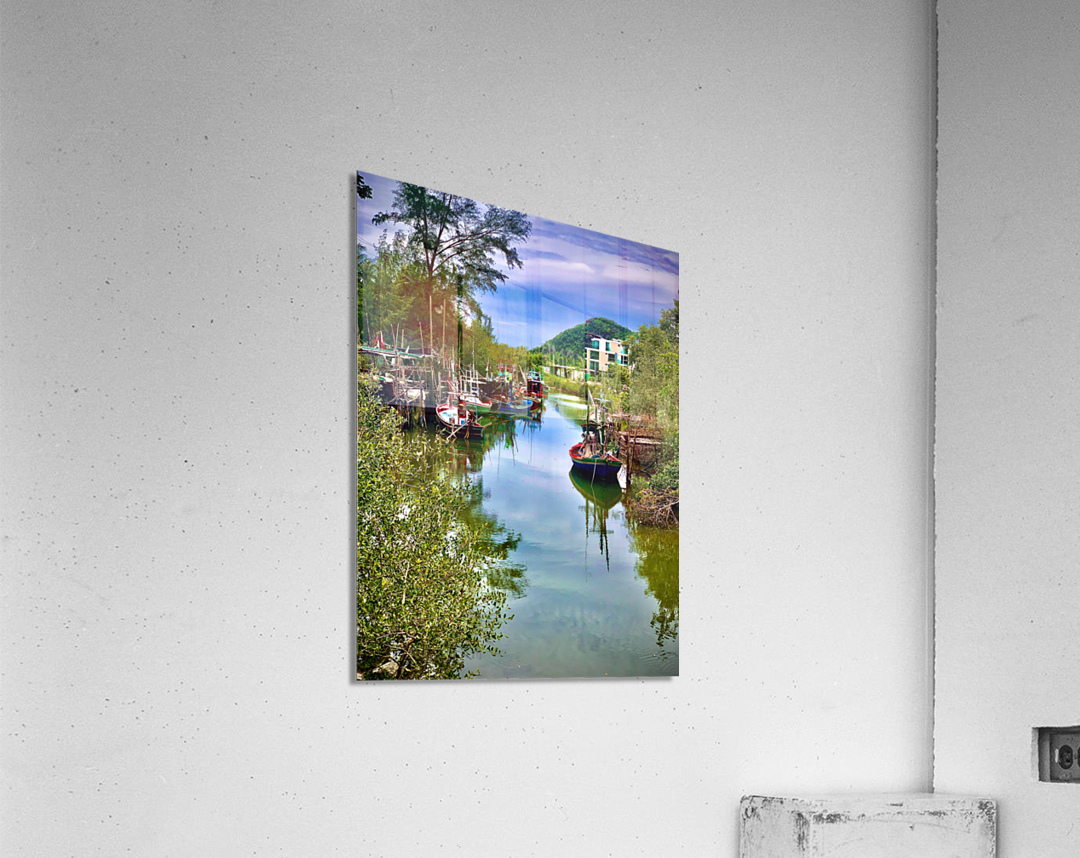 Colorful River 2 Acrylic Print