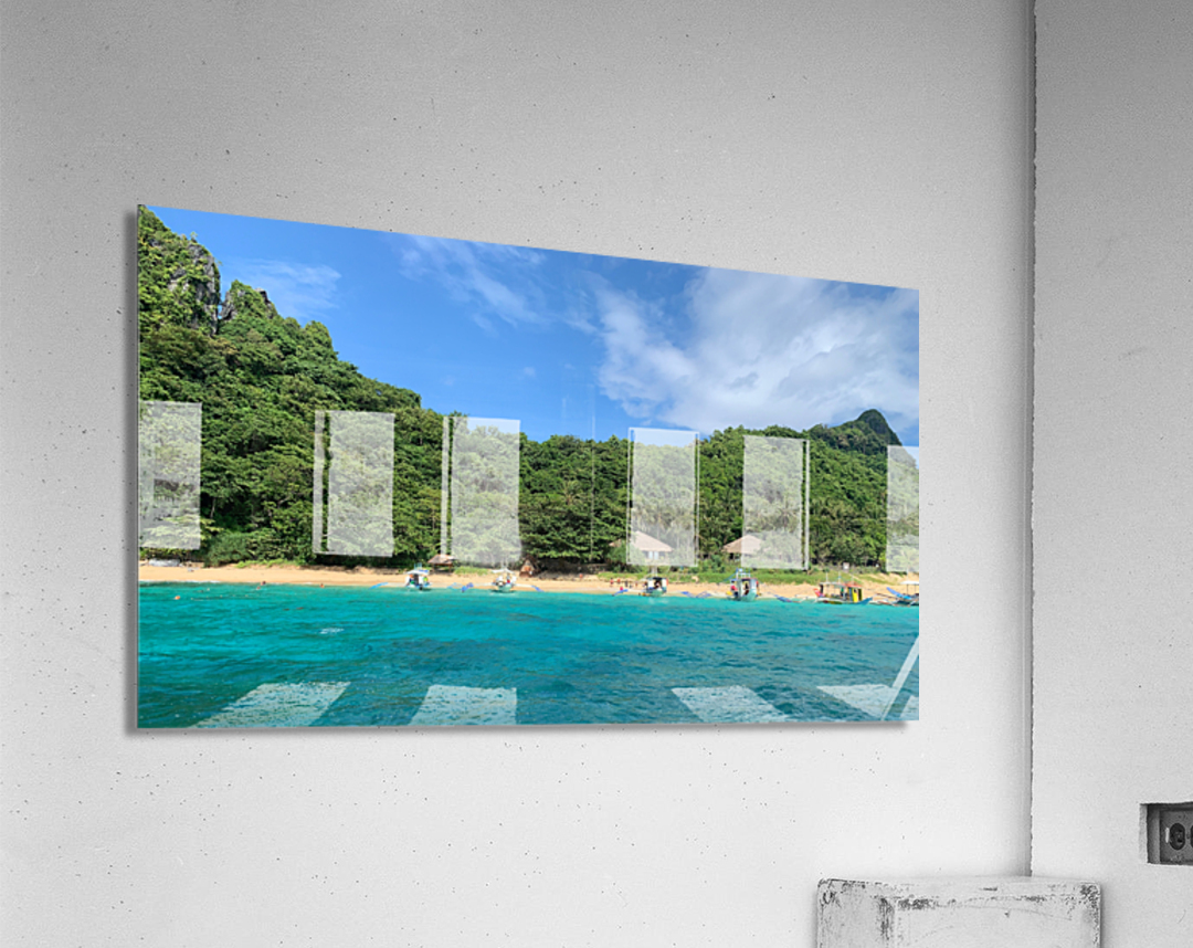 Little Beach Near Palawan Acrylic Print