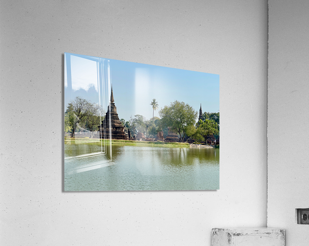 Wat Mahathat Temple Old Sukhothai Thailand 5 Acrylic Print