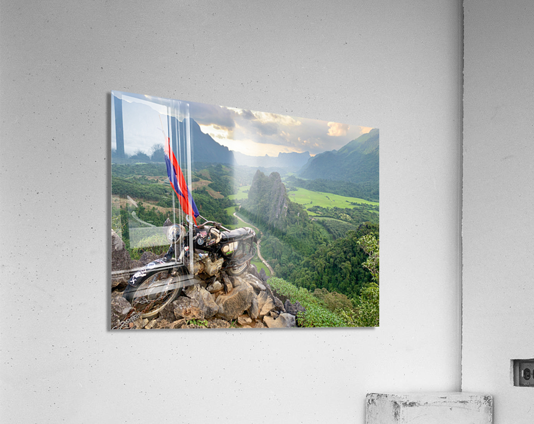 Nam Xay Viewpoint Vang Vieng Laos 2 Acrylic Print