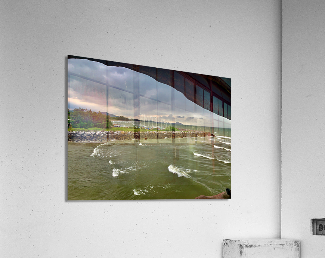 View from Wat Tham Khao Tao Hua Hin Thailand 2 Acrylic Print