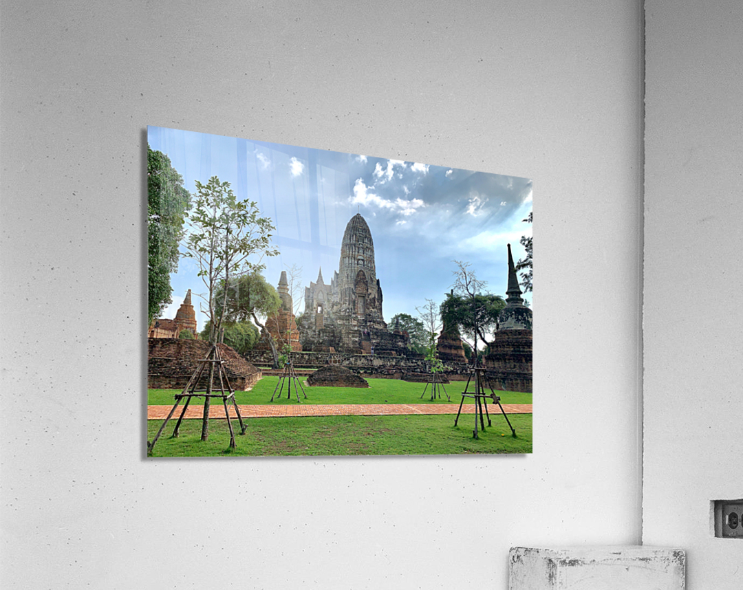 Ayutthaya Historical Park Temples 11 Acrylic Print