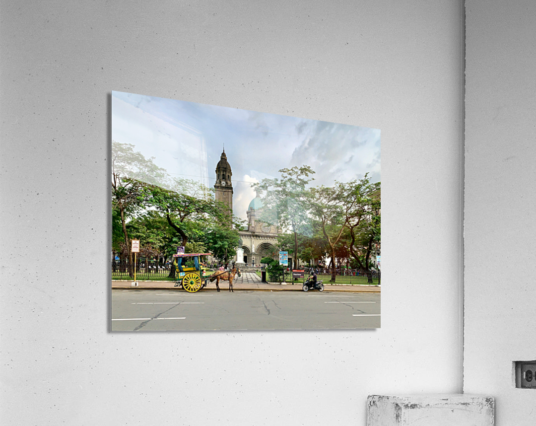 The Manila Cathedral Acrylic Print
