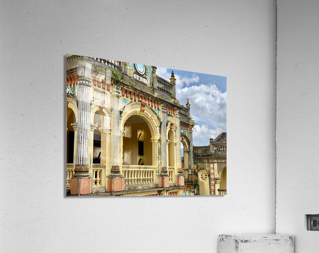 Bac Ha Palace Vietnam Acrylic Print