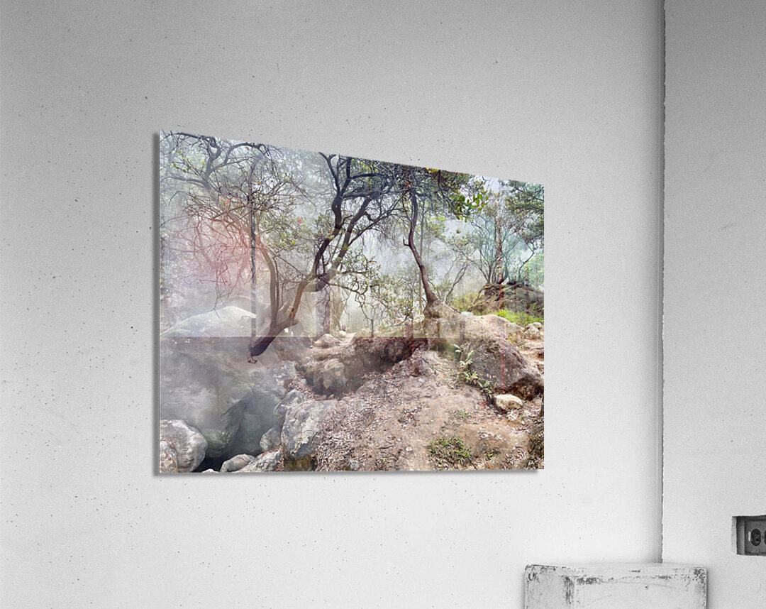 Cibuni Rengganis Crater Java Indonesia 6 Acrylic Print