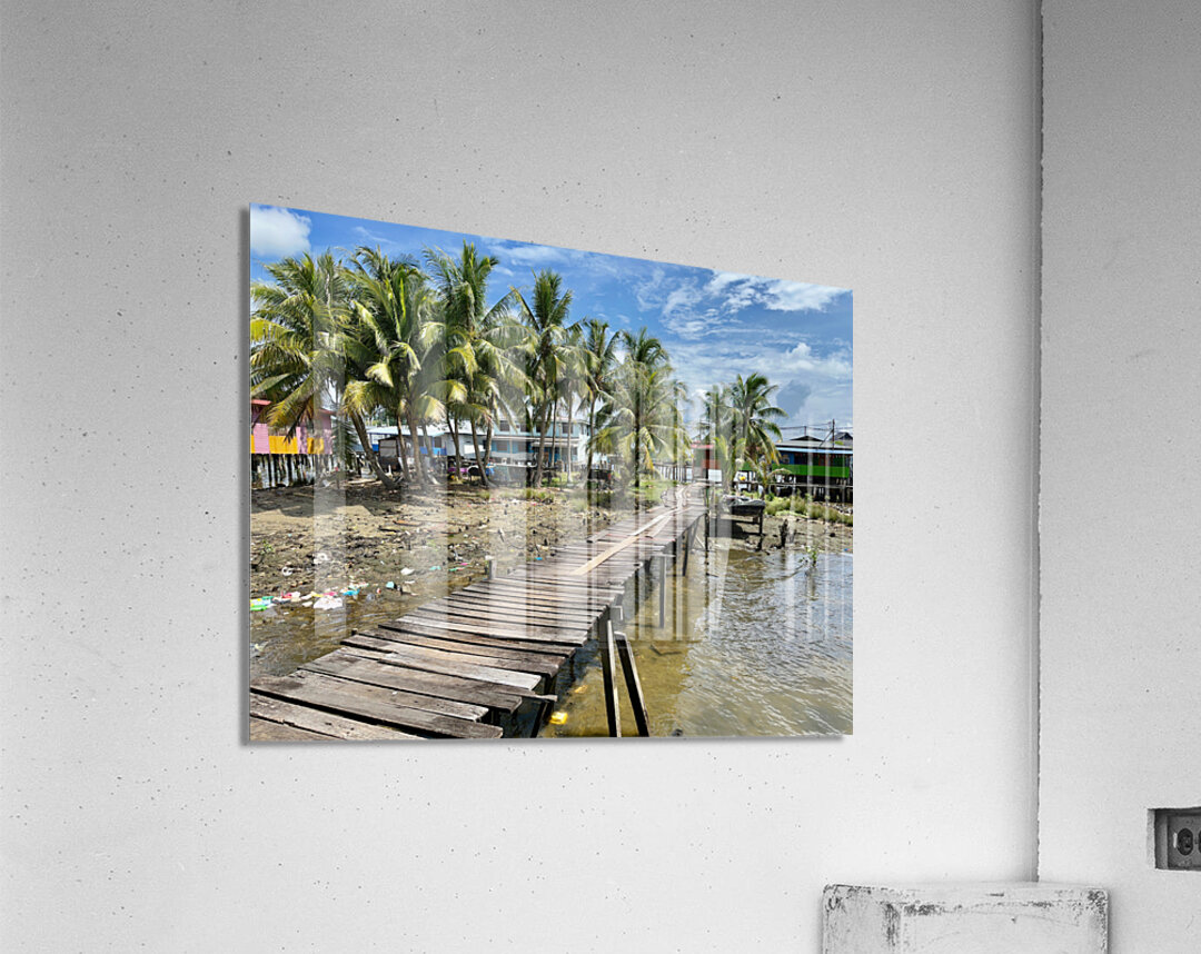 Kampong Ayer Floating Village Brunei 8 Acrylic Print