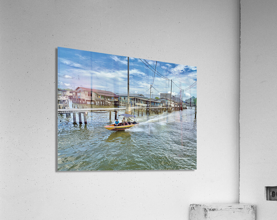 Kampong Ayer Floating Village Brunei 1 Acrylic Print