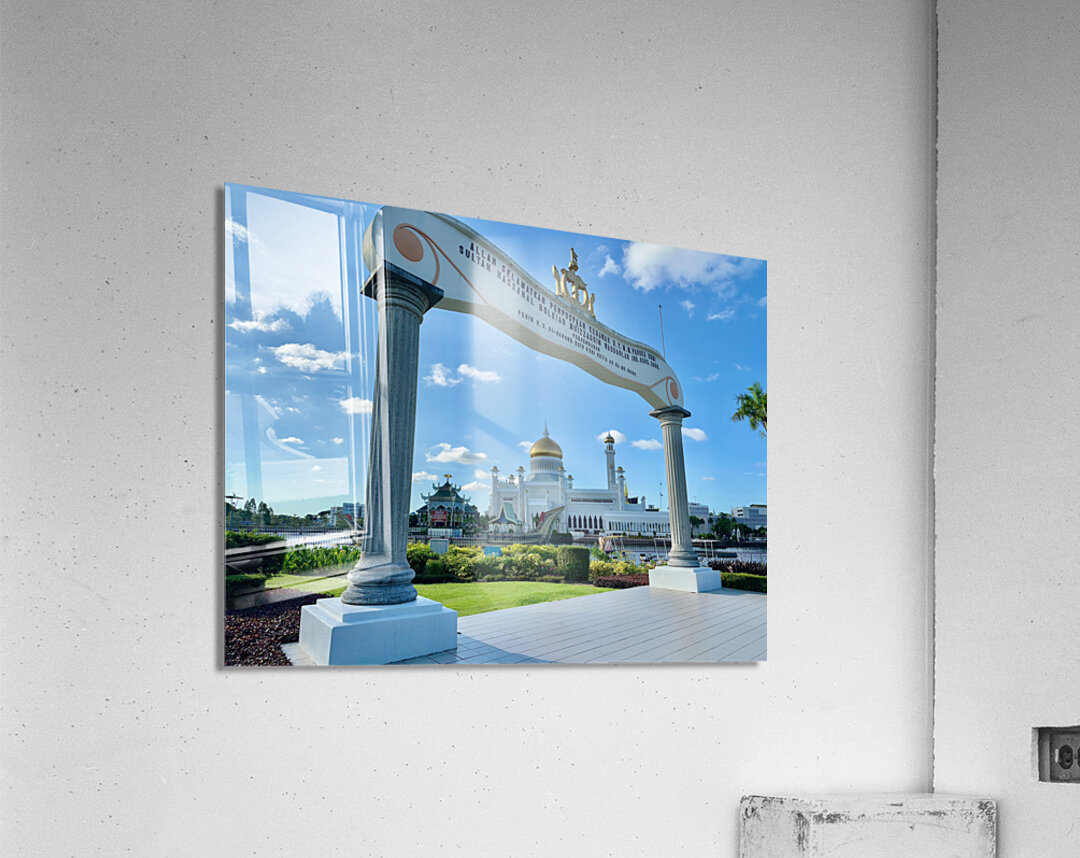 Omar Ali Saifuddien Mosque Collection Brunei 2 Acrylic Print