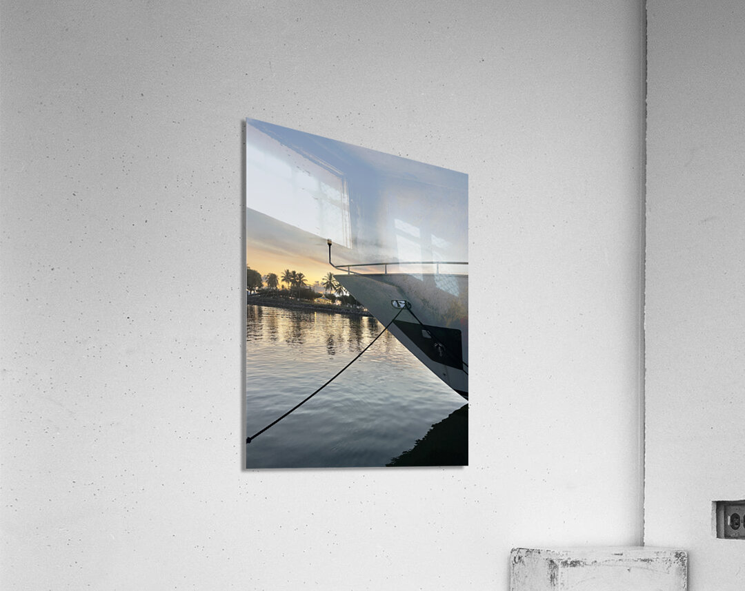 The Marina in Miri 3 Acrylic Print