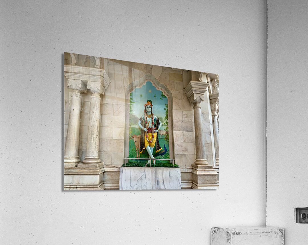 Vrindavan ISKCON Temple India 1 Acrylic Print