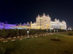 Mysore Palace at Night 2