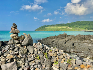The Rock Balancing Bay Jeju South Korea