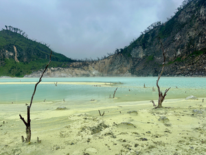 White Crater Java Indonesia 1