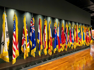 World Flags Seoul South Korea