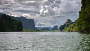 Amazing Scenery on the Sea