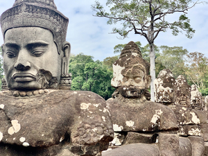 Angkor Wat Statues Row 2