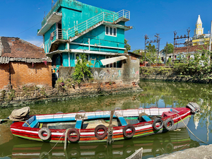Colourful Boat on the Water