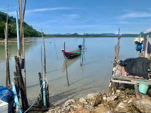 Fisherman s Boat on the Water