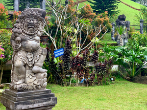 Indonesian Statue in the Garden
