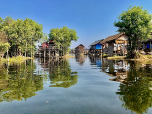 Inle Lake Reflections 3