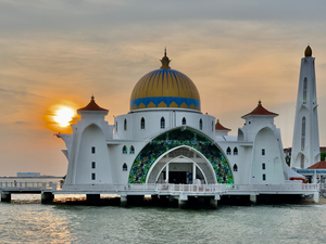 Masjid Selat Mosque In Melaka 1