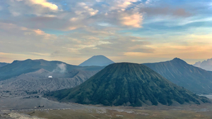 Mount Bromo at Sunset Indonesia