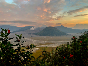 Mount Bromo at Sunset Indonesia